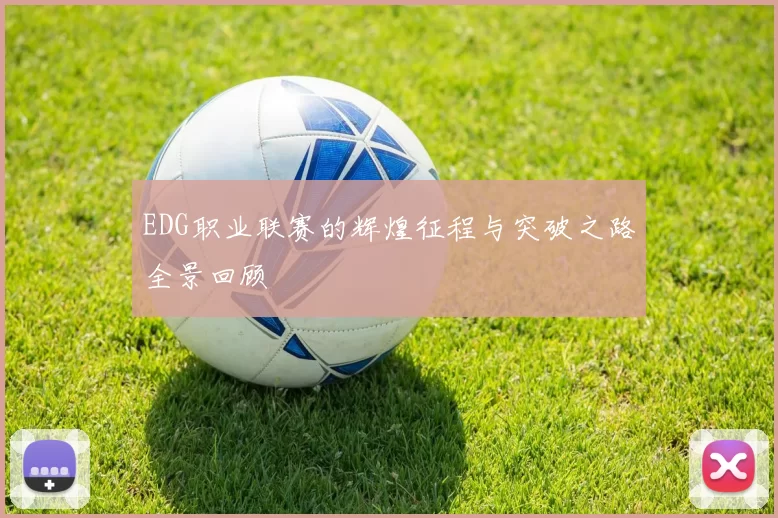 EDG职业联赛的辉煌征程与突破之路全景回顾