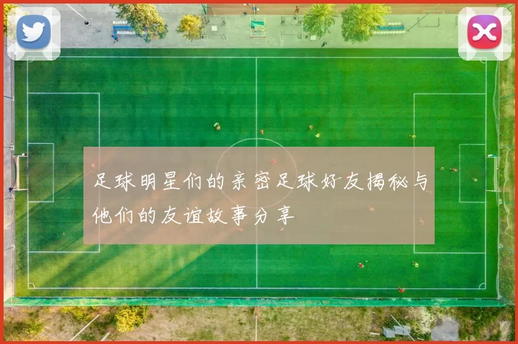 足球明星们的亲密足球好友揭秘与他们的友谊故事分享